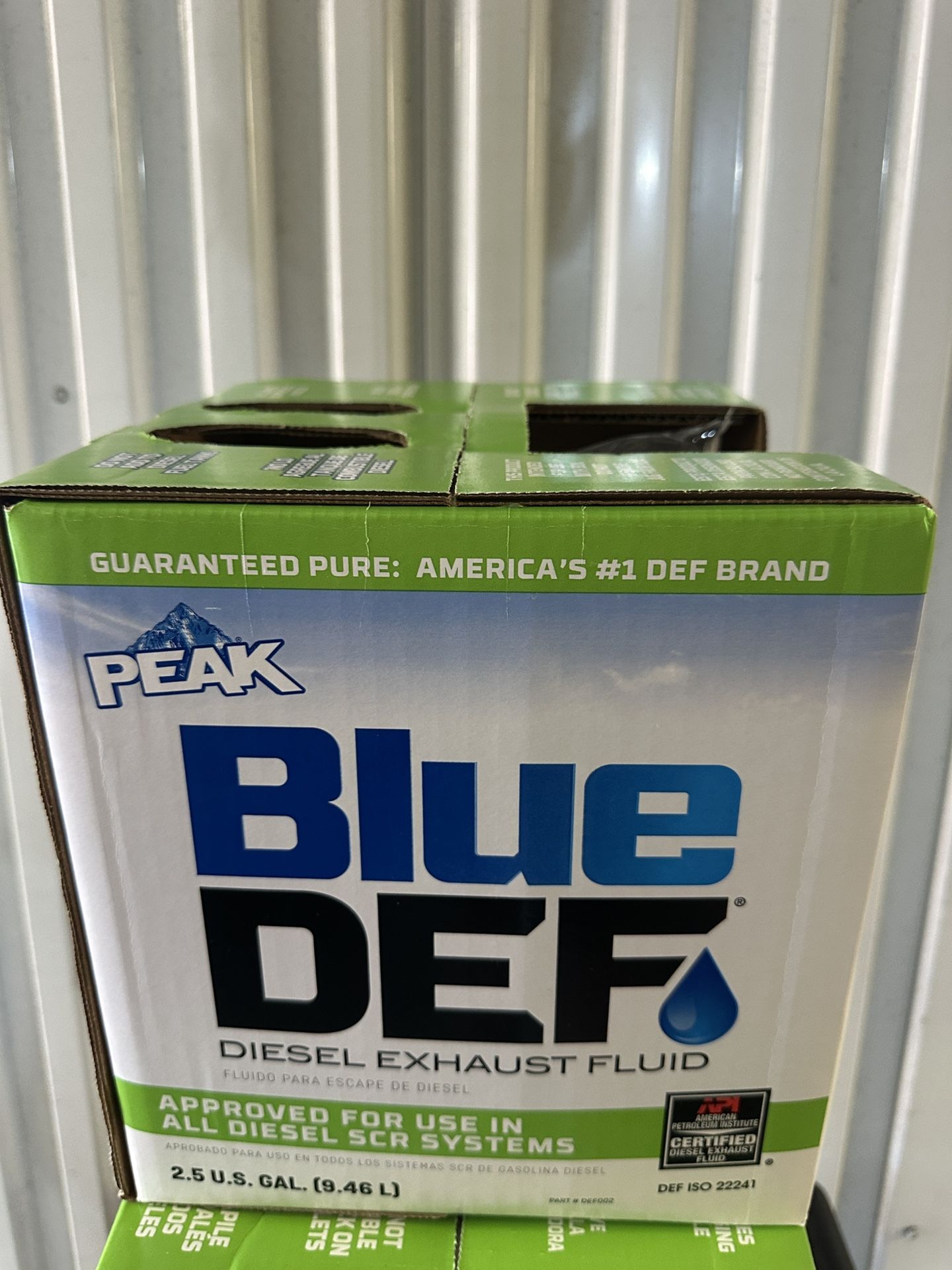 BlueDEF Diesel Exhaust Fluid