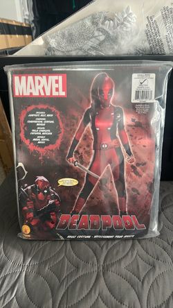 Marvel- female deadpool costume- size small