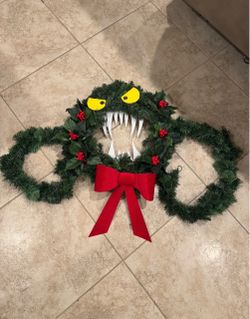 Nightmare before Christmas wreath