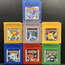 Pokemon Gameboy Red, Green, Blue, Yellow, Silver, Gold, Crystal for Sale in  Huntingtn Sta, NY - OfferUp