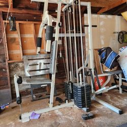 Workout Machine Station