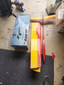Rc glider and heli blade 400