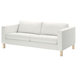 IKEA karlstad Sofa Couch Plus Covers, White