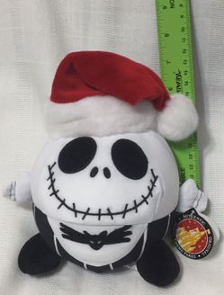 NEW DISNEY PARK RESORT EXCL Jack Skellington Nightmare Christmas beanbag plush doll