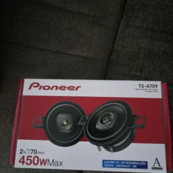 Pioneer 2inch dash speakers new 