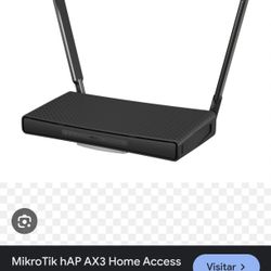 Router Mikrotik Hap3 Ax Wifi 6 Optimizado Para Juegos FPS ONLINE