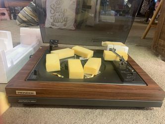 Vintage Pioneer PL-55DX Quadraphonic Turntable - Excellent Condition with Original Box  Record Player
