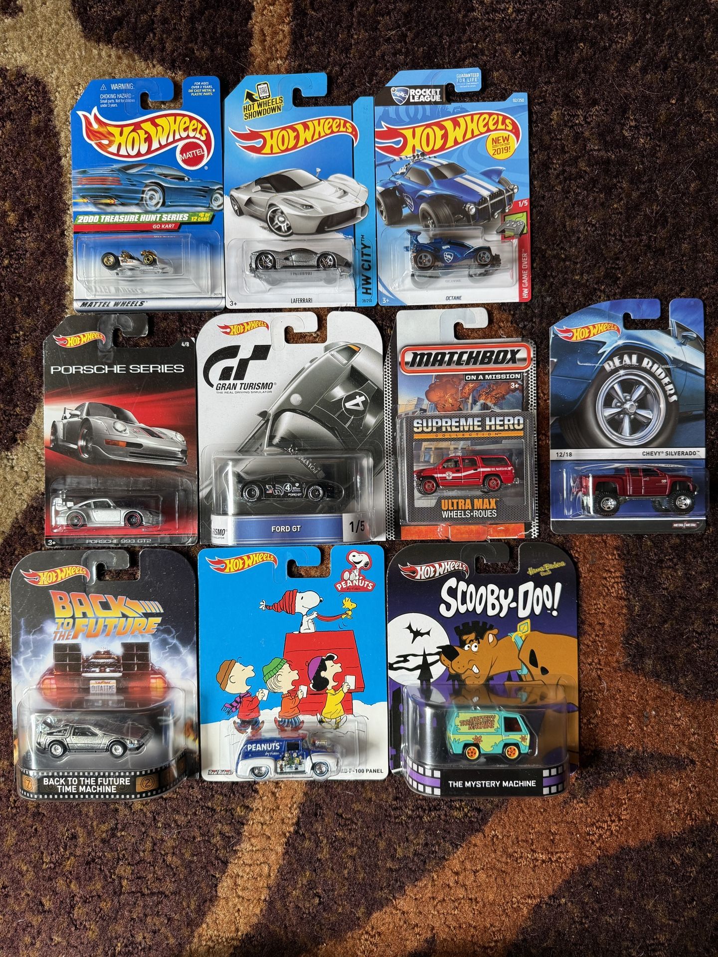 Hot Wheels Lot 29 of 30! Super Treasure Hunt Go Kart, Scooby Doo Mystery Machine, Back To The Future, and More! Selling My Collection!