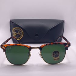 Tortoise Clubmaster Raybans 3016