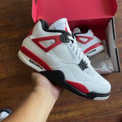 Jordan 4 Red Cement Size 10.5