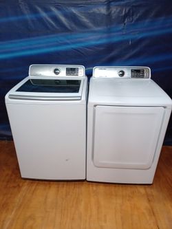Samsung Washer And Electric Dryer Free deliver and install 6 Month Warranty