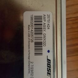 Cadillac CTS RADIO AMPLIFIER 03-05