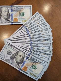 17 Sequential 100 Dollar Bills 2017