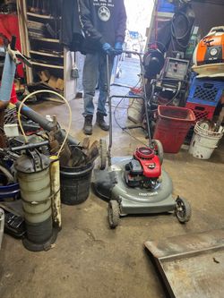 Grey Craftsman  Push Lawn  Mower 