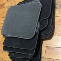 2011 -2017 Volkswagen Jetta  Original Carpet Mats. 2 X Of Each Mat in Black. Originally From 2014 Jetta SE
