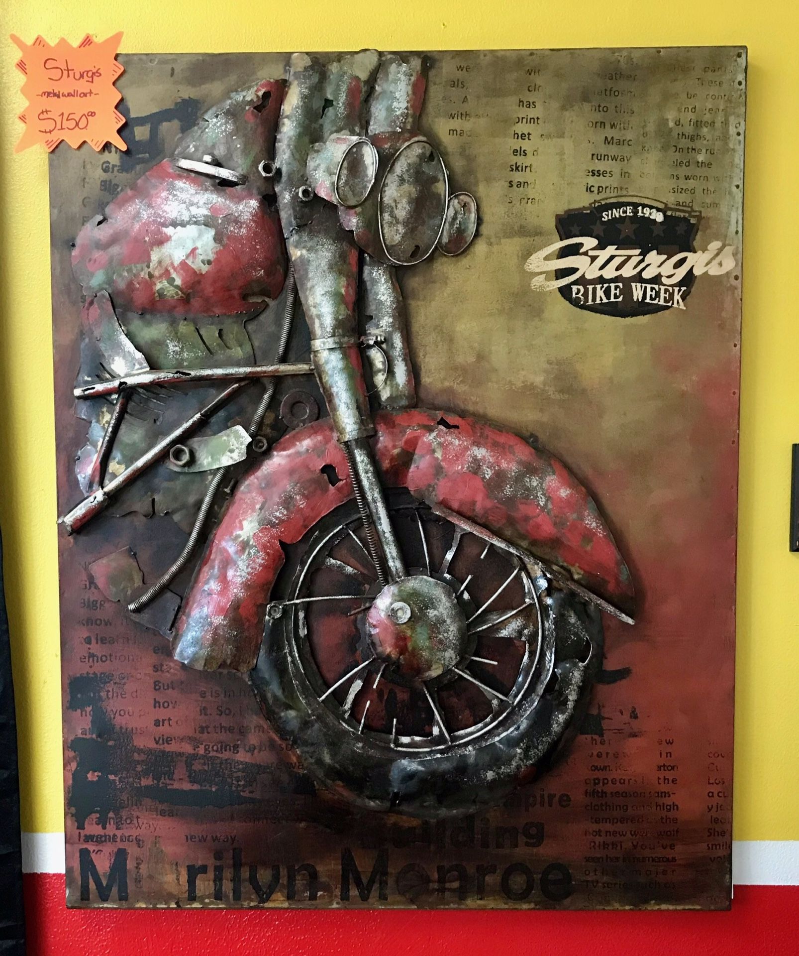 Sturgis Bike Week Metal Art