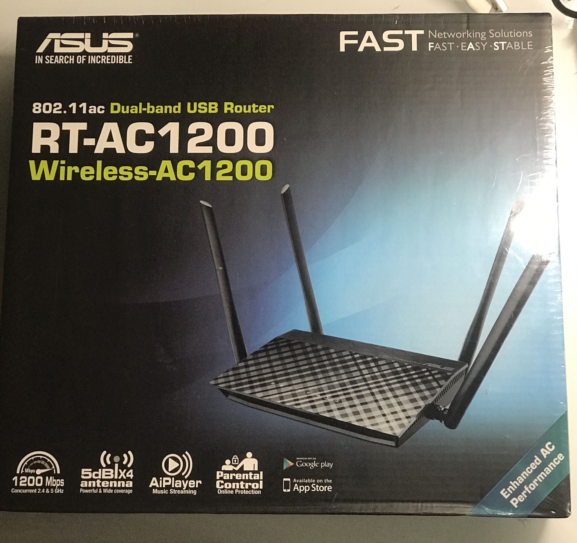 Asus RT-AC1200 Dual-band usb router