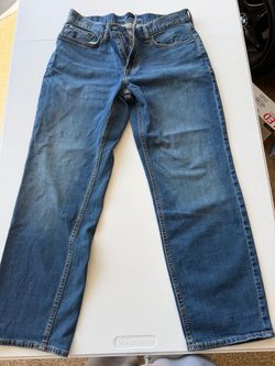 Old Navy Medium Wash Straight Jeans