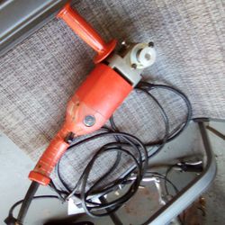 Milwaukee 7" Corded Grinder, Used, Working Condition 