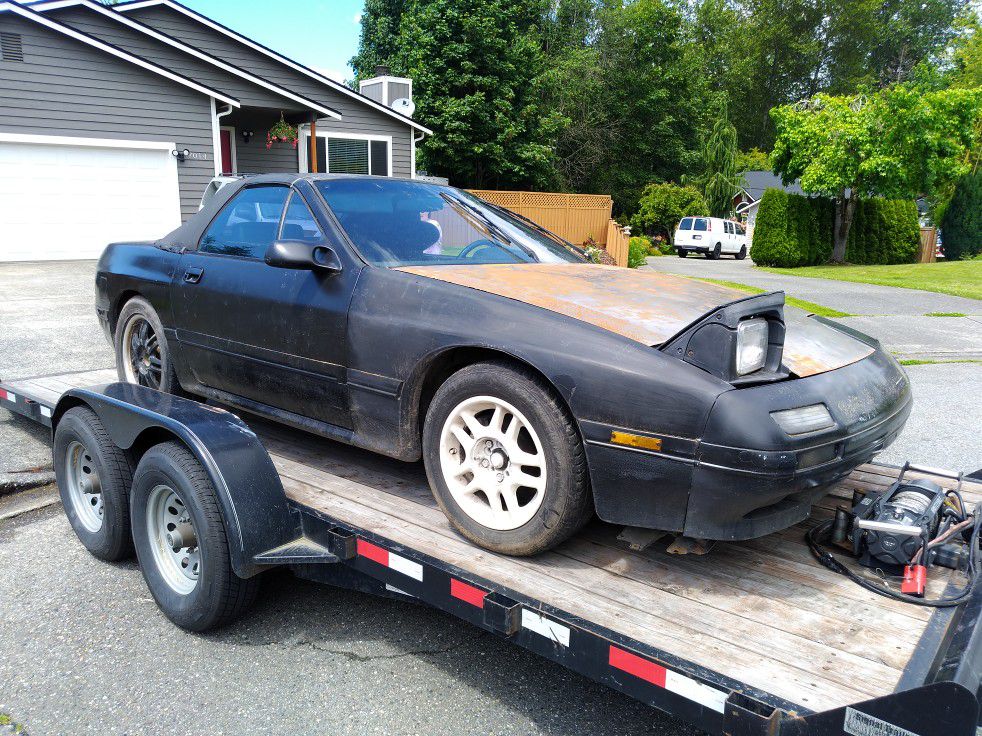 1991 mazda rx7 convertible PART OUT
