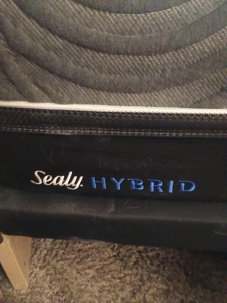 Sealy Hybrid TwinX Bed With Zero Gravity Adjustable Frame
