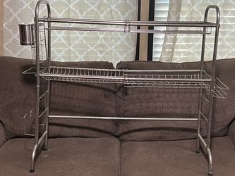 Oversink dish rack