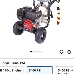 Simpson pressure washer