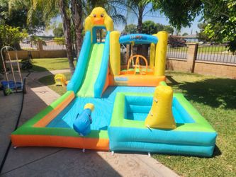 Water slide jumper