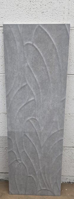 12"x35" *3D* Gray Polished Ceramic Wall Tile 750sqft Available $2.5sqft Firm On Price North Hollywood Area Selling From Home 