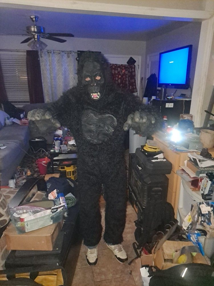Gorilla suit.