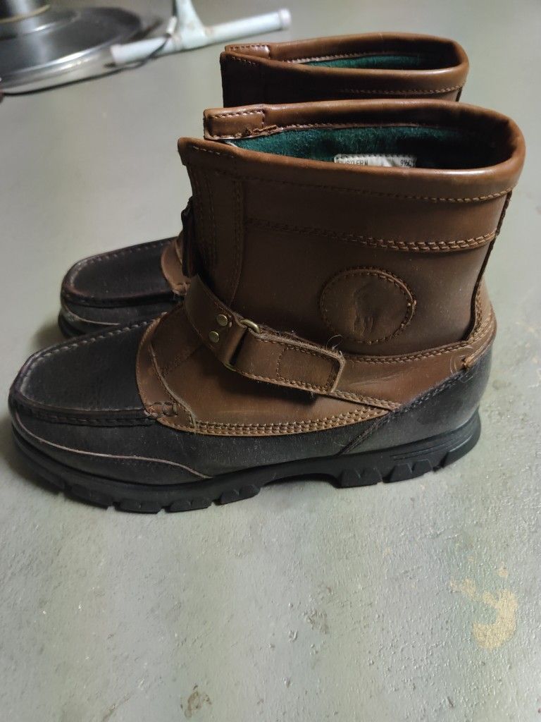 Ralph Lauren Polo Boots Size 9.5 Men's