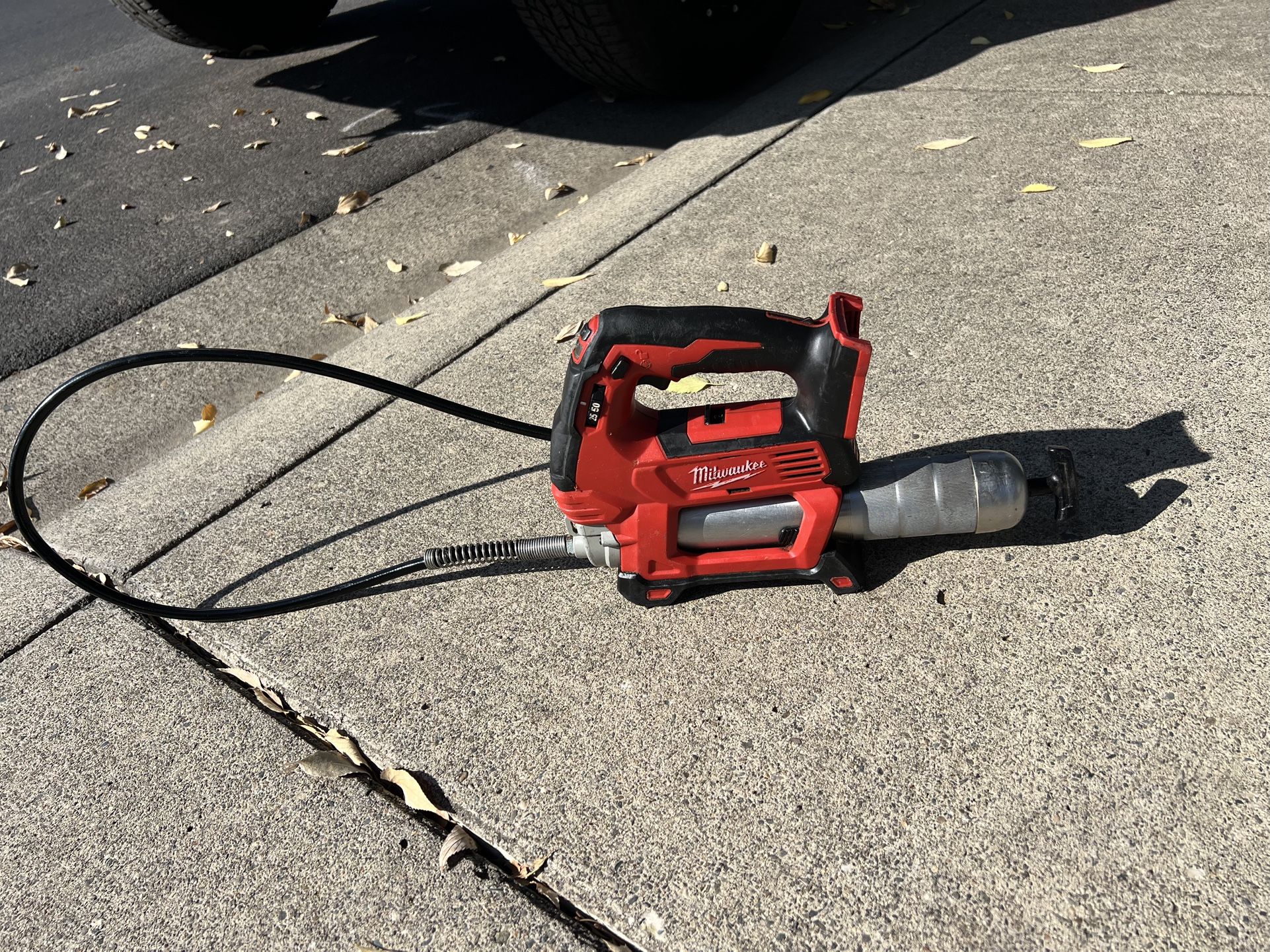 Milwaukee Grease Gun $180