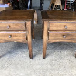 Wood End Tables