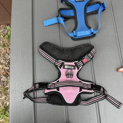 Slightly use small dog harness $10 each