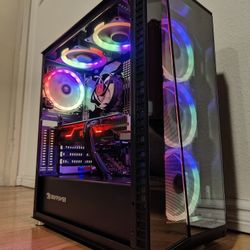 Stunning RTX Gaming PC:  Intel I5 10400f + RX 5700 XT 8GB + 32GB DDR4