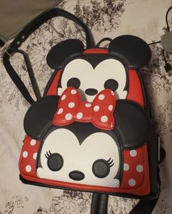 Loungefly Mickey & Minnie Mouse Mini Backpack