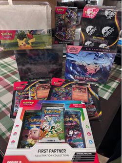 Pokémon sealed products.