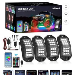 LED Rock Lights NILIGHT RGB