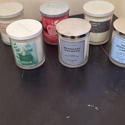 Bbw Candles Sets of 3