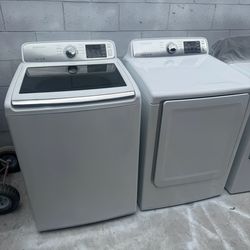 Used Samsung Washer and Gas Dryer Top Load Big Capacity