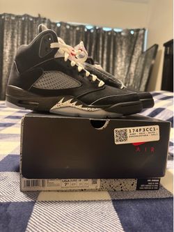 Jordan 5 size 7.5 men's
