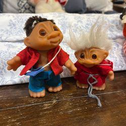 Vintage Trolls $15 Fur Both. 