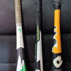 Three Baseball Bats $20 Each 27.28 And 29 In