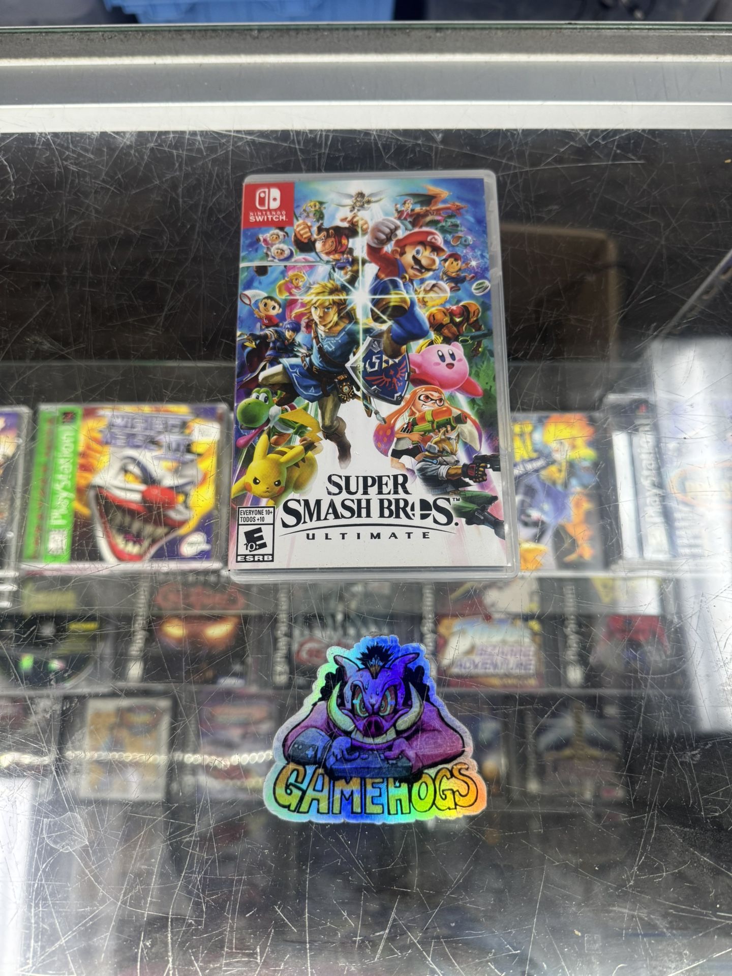 Super Smash Bros Ultimate Switch $45 Gamehogs 11am-7pm