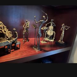 Antiques Vintage Bronze Statues 