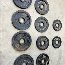 Olympic Plates 4x10 4x5 2x2,5
