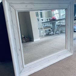 Chalk Painted Mirror