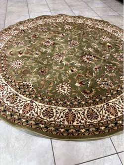 8x8 premium round area rug