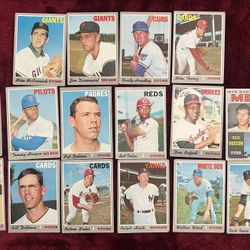 1970 Topps Baseballcards