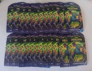 Disney Lorcana: Attack of the Vine! Sleeved Booster Packs